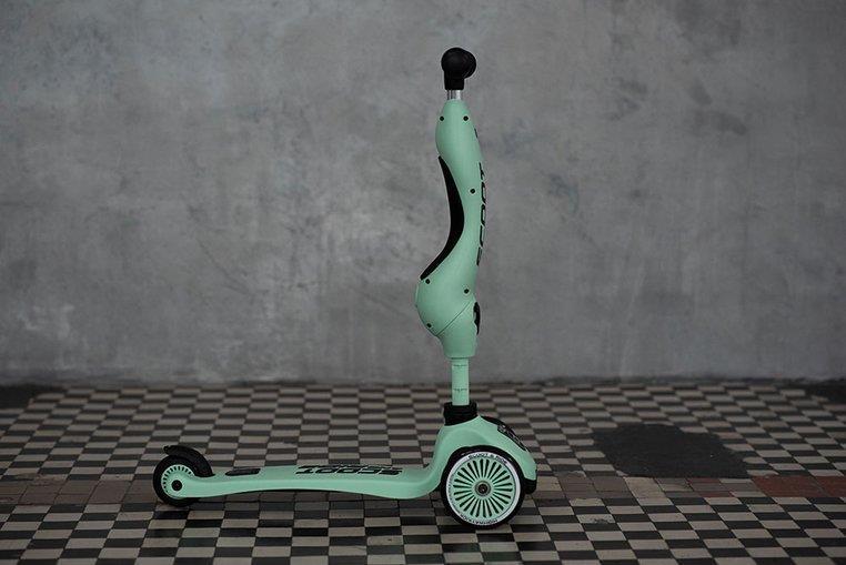 Paspirtukas - balansinis dviratukas  Scoot & Ride Highwaykick 1 2in1 Kiwi 96355