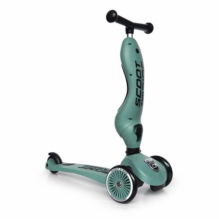 Paspirtukas - balansinis dviratukas Scoot & Ride Highwaykick 1 2in1 Forest 96269