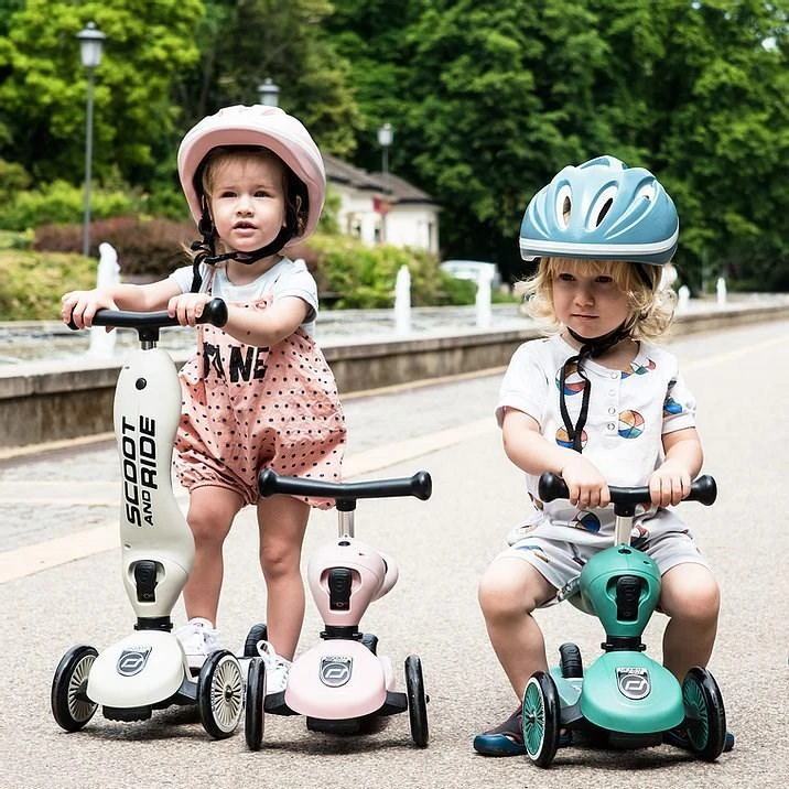 Paspirtukas - balansinis dviratukas Scoot & Ride Highwaykick 1 2in1 Forest 96269
