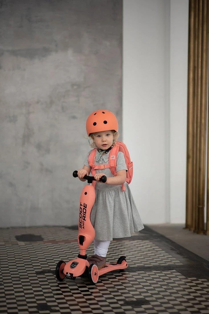 Paspirtukas - balansinis dviratukas Scoot & Ride Highwaykick 1 2in1 Peach 96353