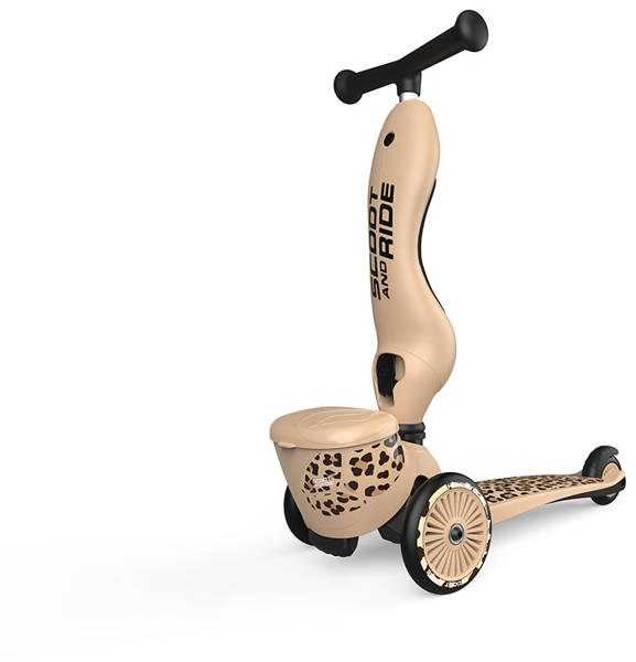 Scoot and Ride Scoot & Ride Highwaykick 1 Lifestyle 2w1 Leopard 96607