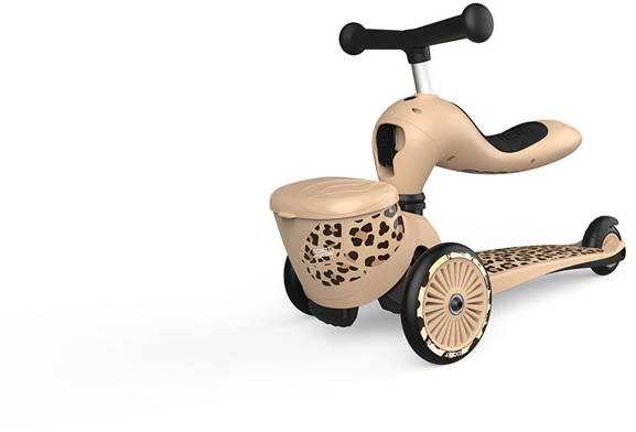 Scoot and Ride Scoot & Ride Highwaykick 1 Lifestyle 2w1 Leopard 96607