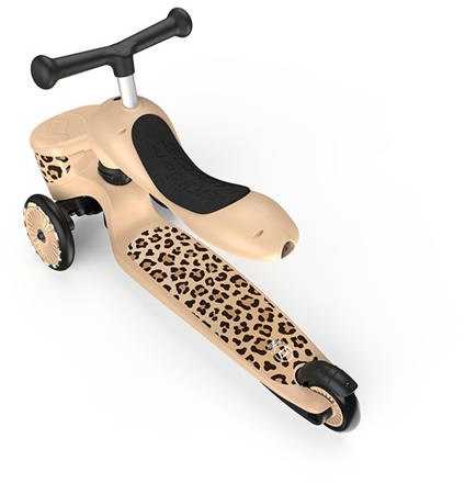 Scoot and Ride Scoot & Ride Highwaykick 1 Lifestyle 2w1 Leopard 96607