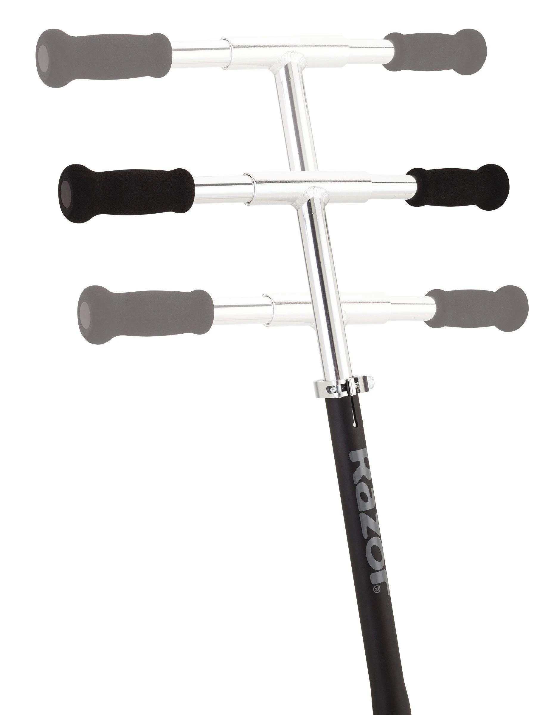 Razor Carbon Lux paspirtukas Juodas/Raudonas
