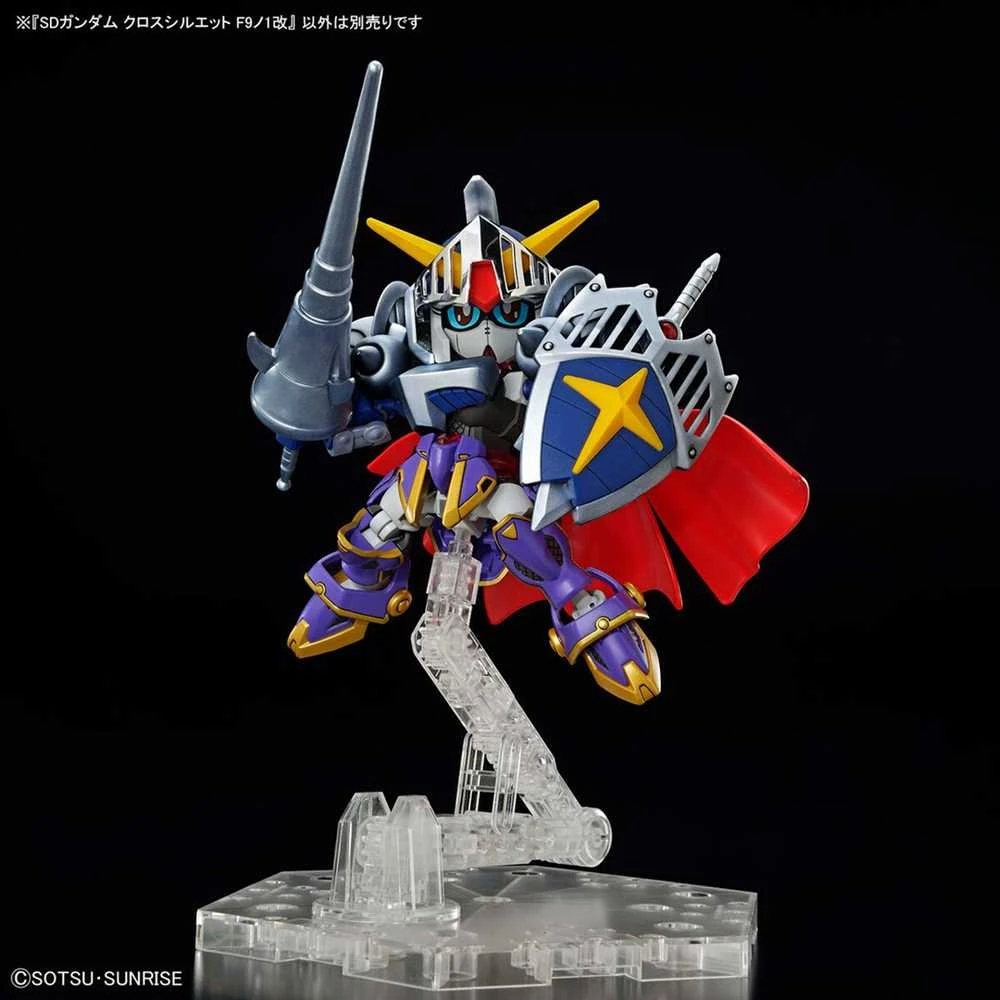 Bandai SD Gundam Cross Silhouette F-Kunoichi Kai surenkamas Gunpla modelis