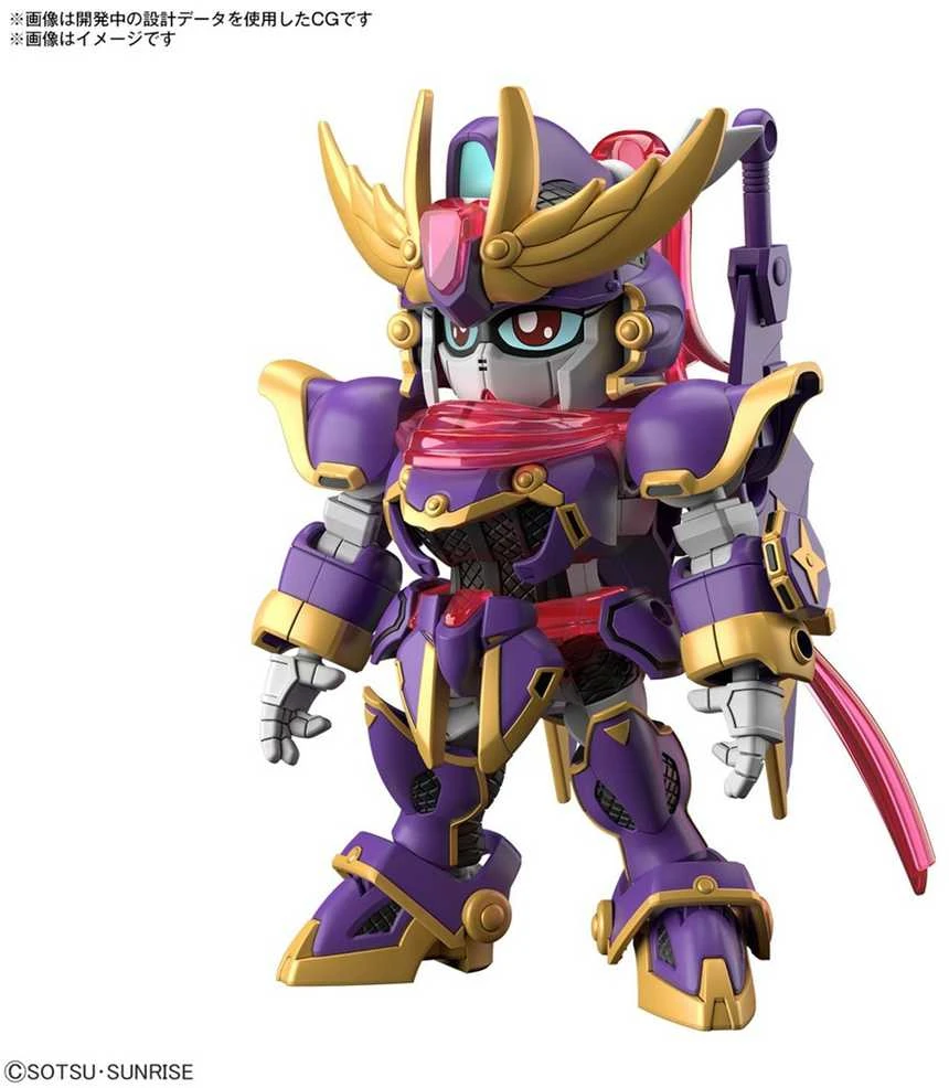 Bandai SD Gundam Cross Silhouette F-Kunoichi Kai surenkamas Gunpla modelis