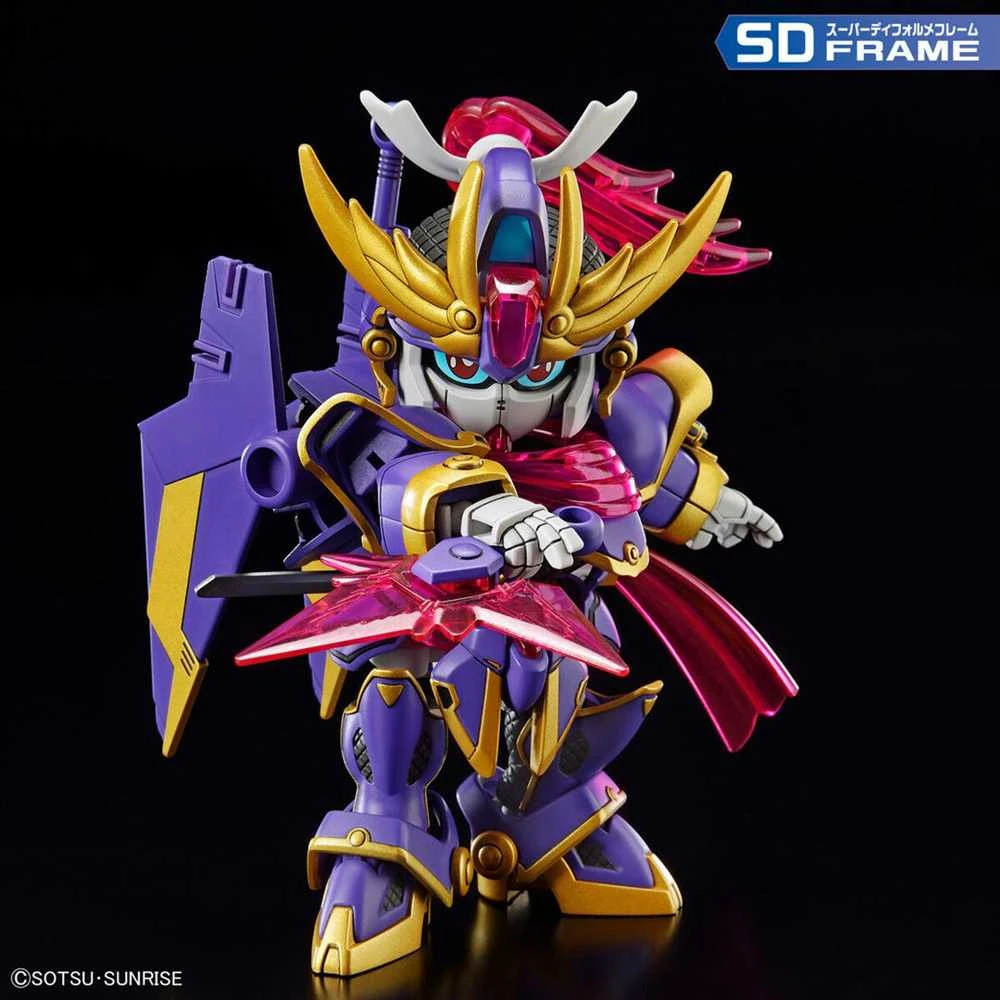 Bandai SD Gundam Cross Silhouette F-Kunoichi Kai surenkamas Gunpla modelis