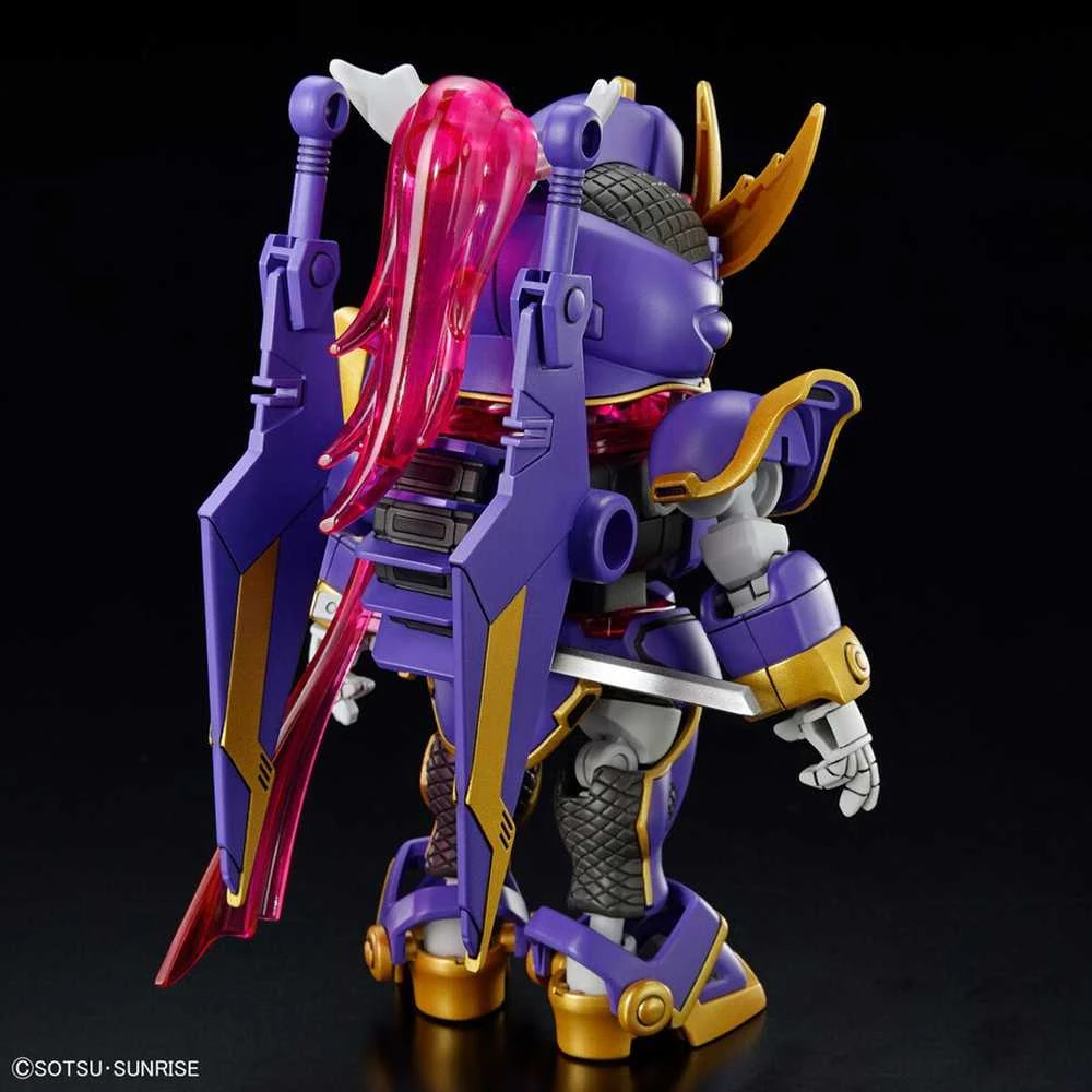 Bandai SD Gundam Cross Silhouette F-Kunoichi Kai surenkamas Gunpla modelis