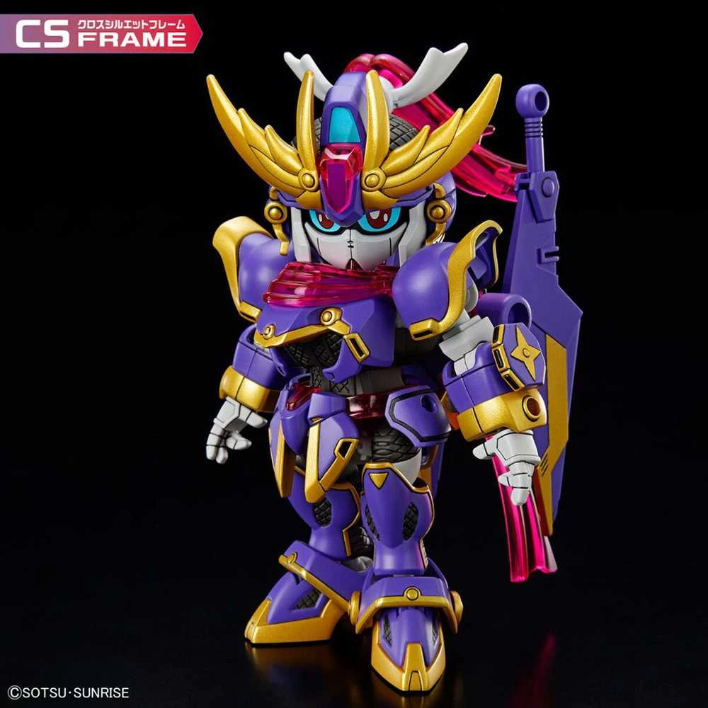Bandai SD Gundam Cross Silhouette F-Kunoichi Kai surenkamas Gunpla modelis