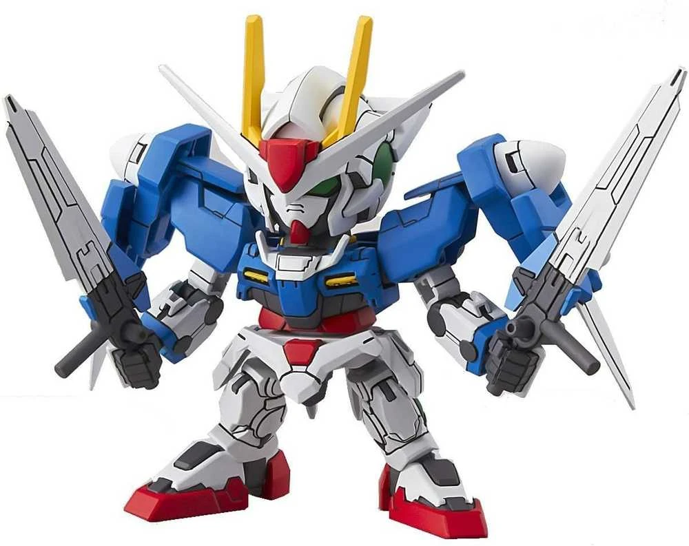 Bandai SD EX-Standard GN-0000 00 Gundam plastikinis Gunpla rinkinys