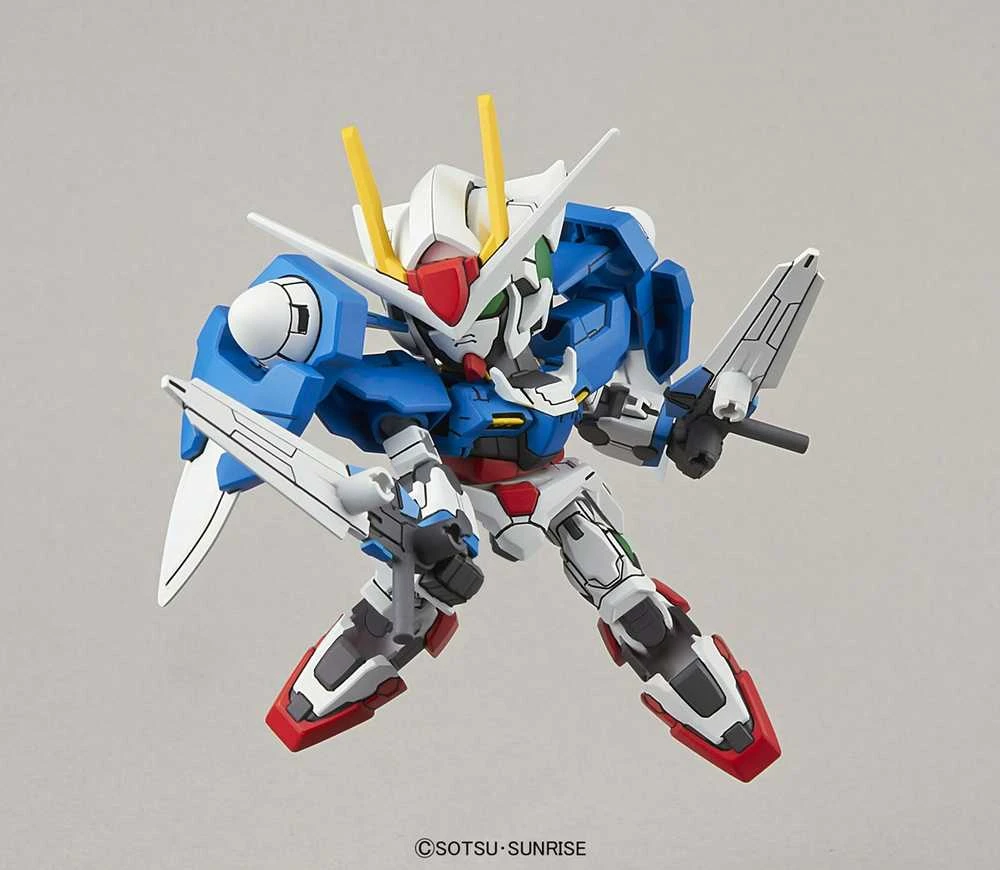 Bandai SD EX-Standard GN-0000 00 Gundam plastikinis Gunpla rinkinys