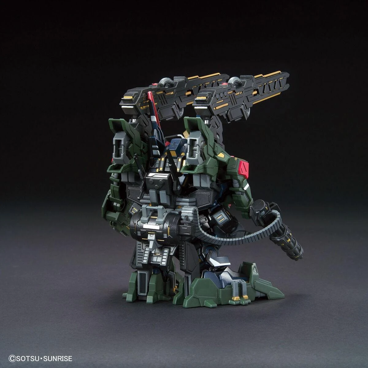 Bandai SDW Heroes Sergeant Verde Buster Gundam DX – surenkamas Gunpla rinkinys