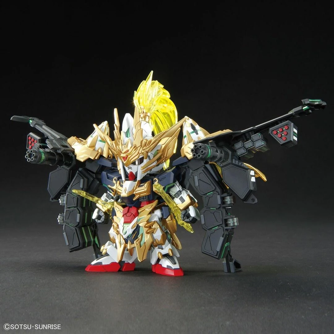 Bandai SDW Heroes Zhao Yun 00 Gundam komandų paketas – Gunpla modelis