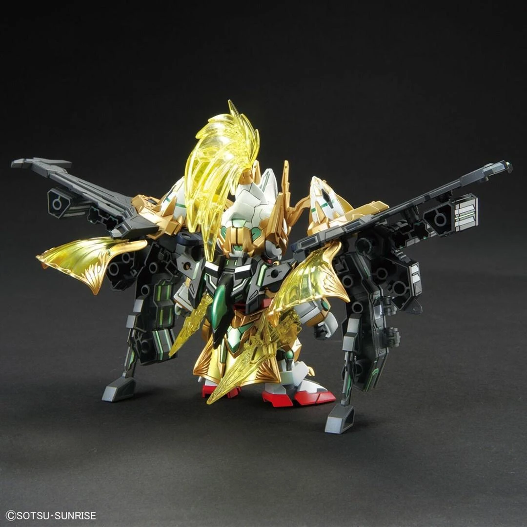 Bandai SDW Heroes Zhao Yun 00 Gundam komandų paketas – Gunpla modelis