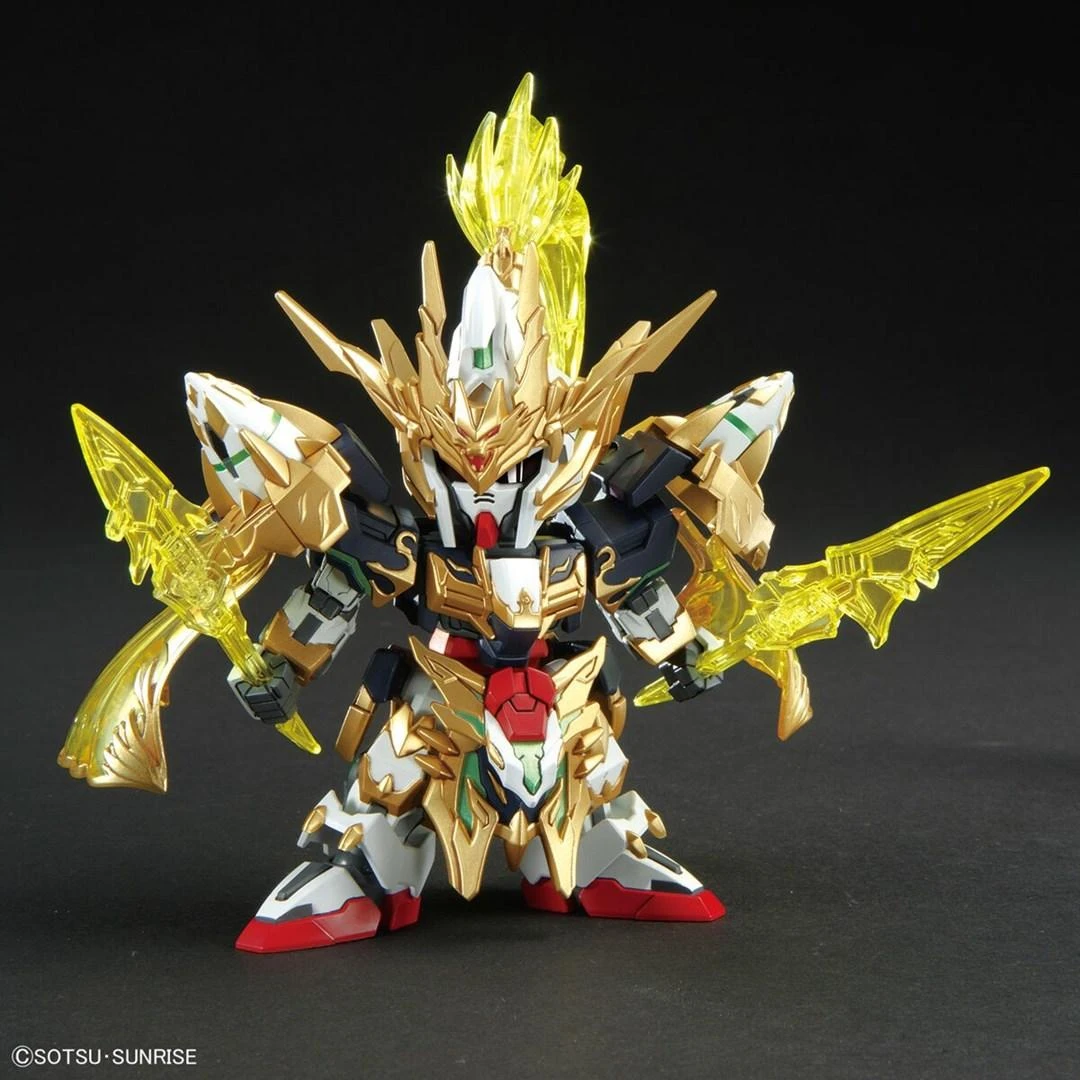 Bandai SDW Heroes Zhao Yun 00 Gundam komandų paketas – Gunpla modelis