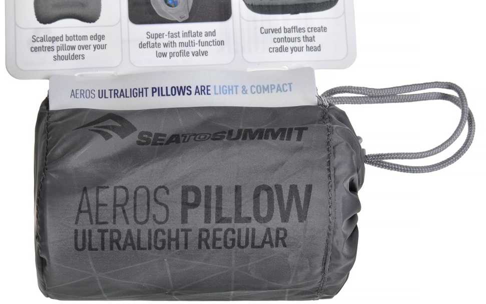 Pagalvė Sea To Summit Aeros Ultralight Pillow Regular (Pilka)
