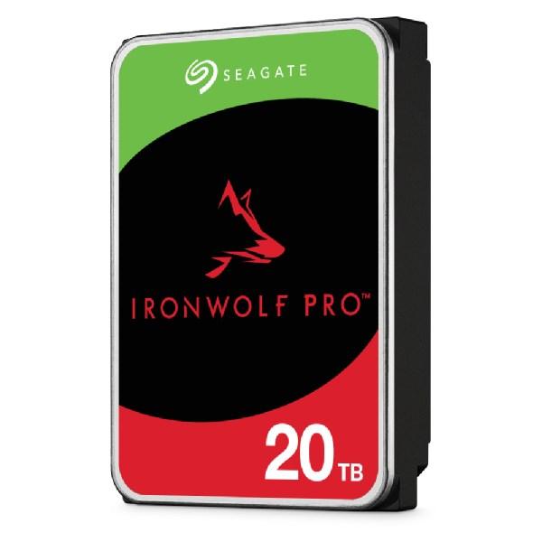 Seagate IronWolf Pro ST20000NT001 vidinis kietasis diskas 20 TB 7200 RPM 256 MB 3,5"