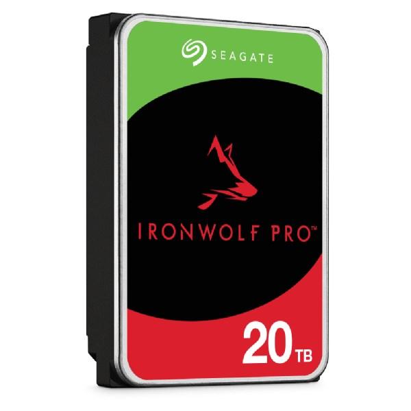Seagate IronWolf Pro ST20000NT001 vidinis kietasis diskas 20 TB 7200 RPM 256 MB 3,5"