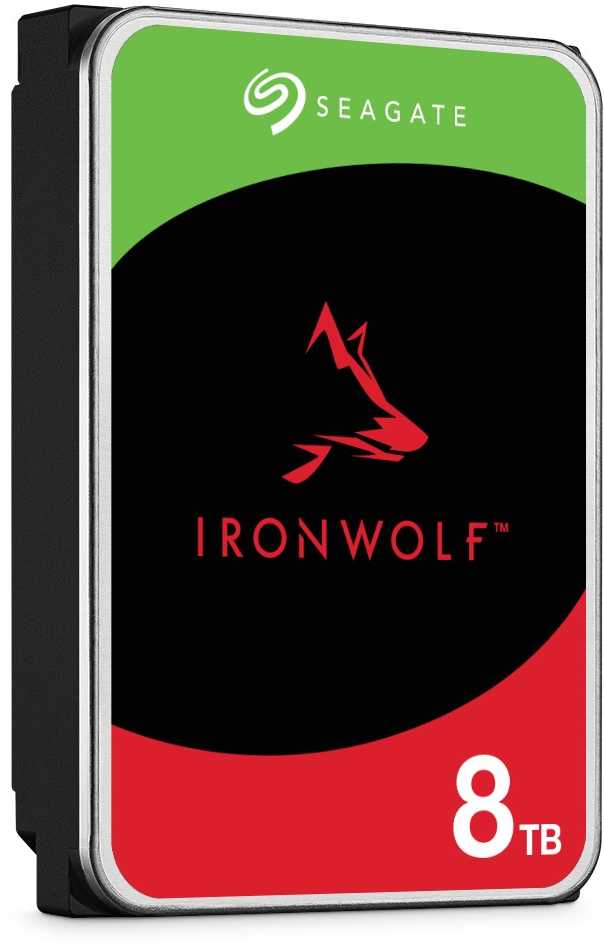 Seagate IronWolf ST8000VN002 vidinis kietasis diskas 8 TB 5400 RPM 256 MB 3,5" Serial ATA III