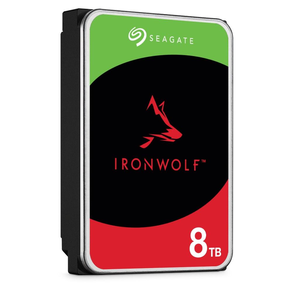 Seagate IronWolf vidinis kietasis diskas 8 TB 256 MB 3.5" Serial ATA III (ST8000VN004)