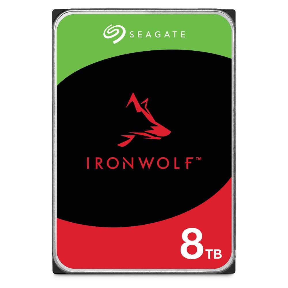 Seagate IronWolf vidinis kietasis diskas 8 TB 256 MB 3.5" Serial ATA III (ST8000VN004)