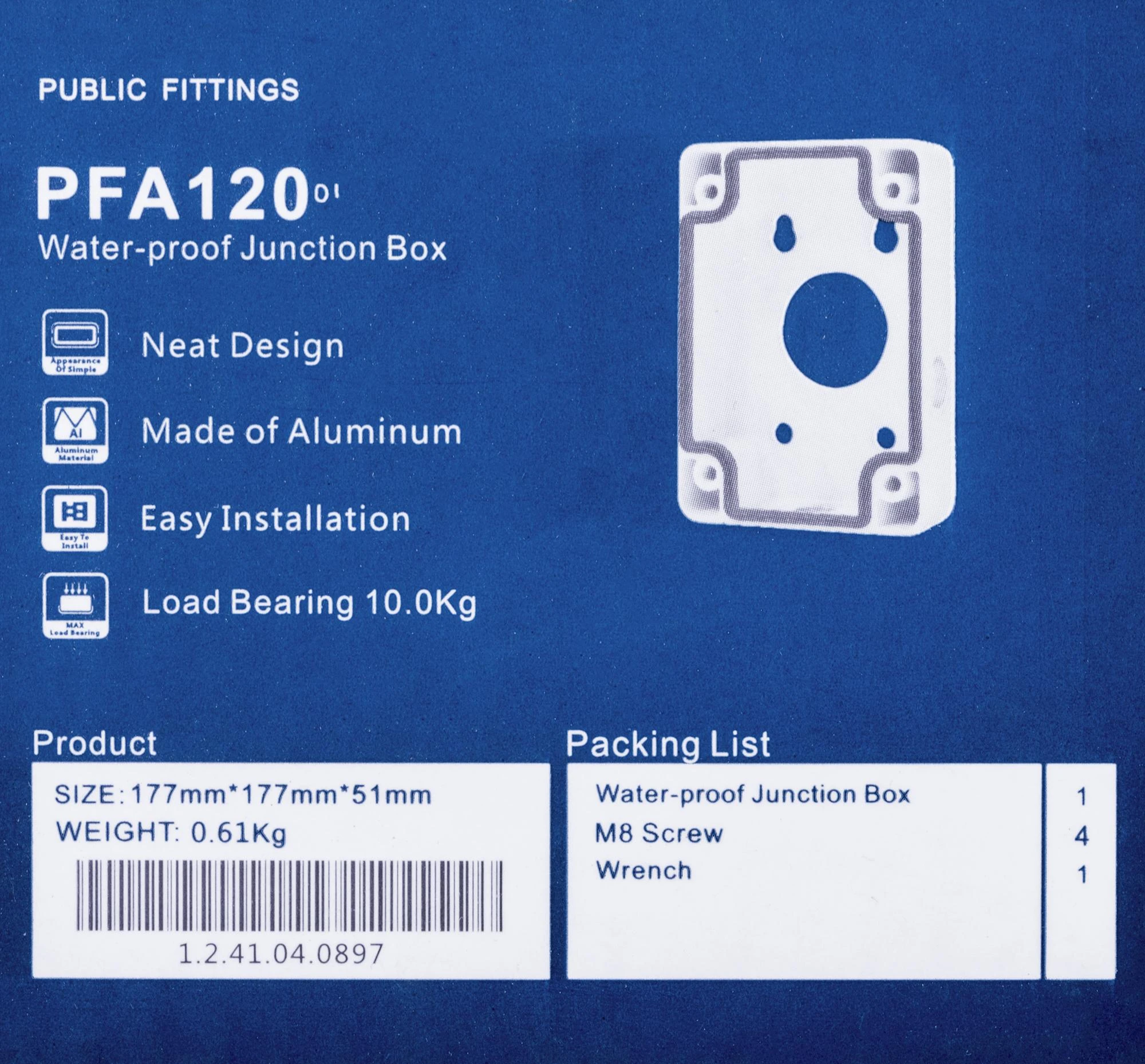 Dahua Papildoma montavimo bazė laidams PFA120
