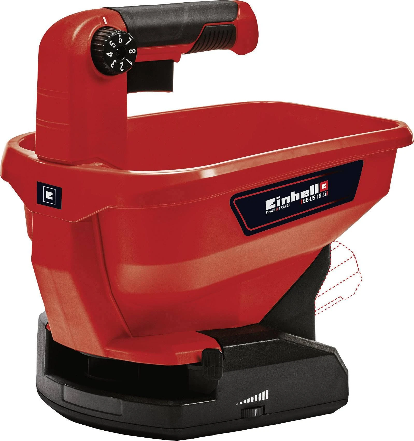 Einhell Akumuliatorinis barstytuvas GE-US 18 Li be akumuliatoriaus ir kroviklio
