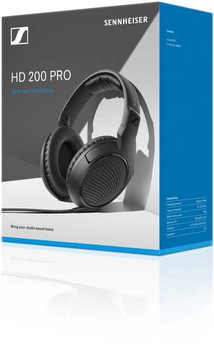 Profesionalios Studijinės ausinės Sennheiser HD 200 PRO