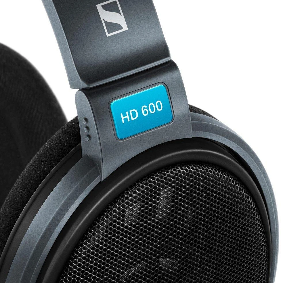 Sennheiser HD 600 Hi-Fi profesionalios audiofilinės ausinės, Juodos spalvos