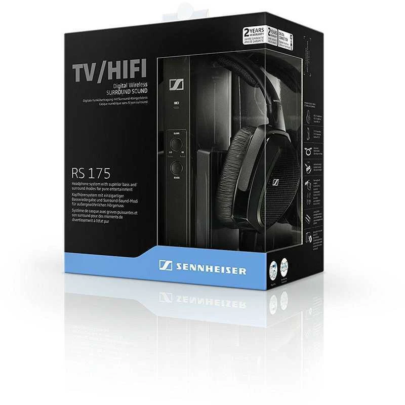 Ausinės Sennheiser RS 175 juoda