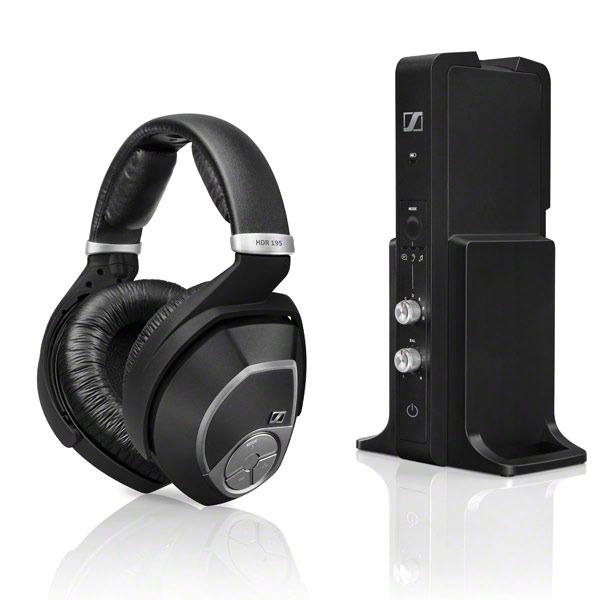 Belaidės Ausinės - Sennheiser RS 195-U Juodos