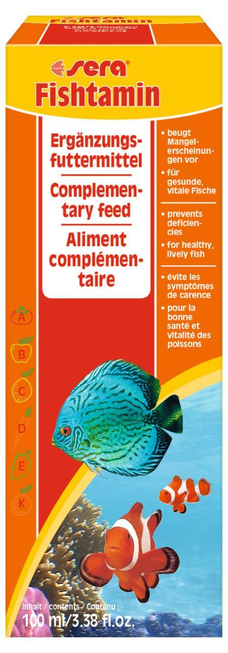 sera žuvų vitaminų mišinys 100 ml