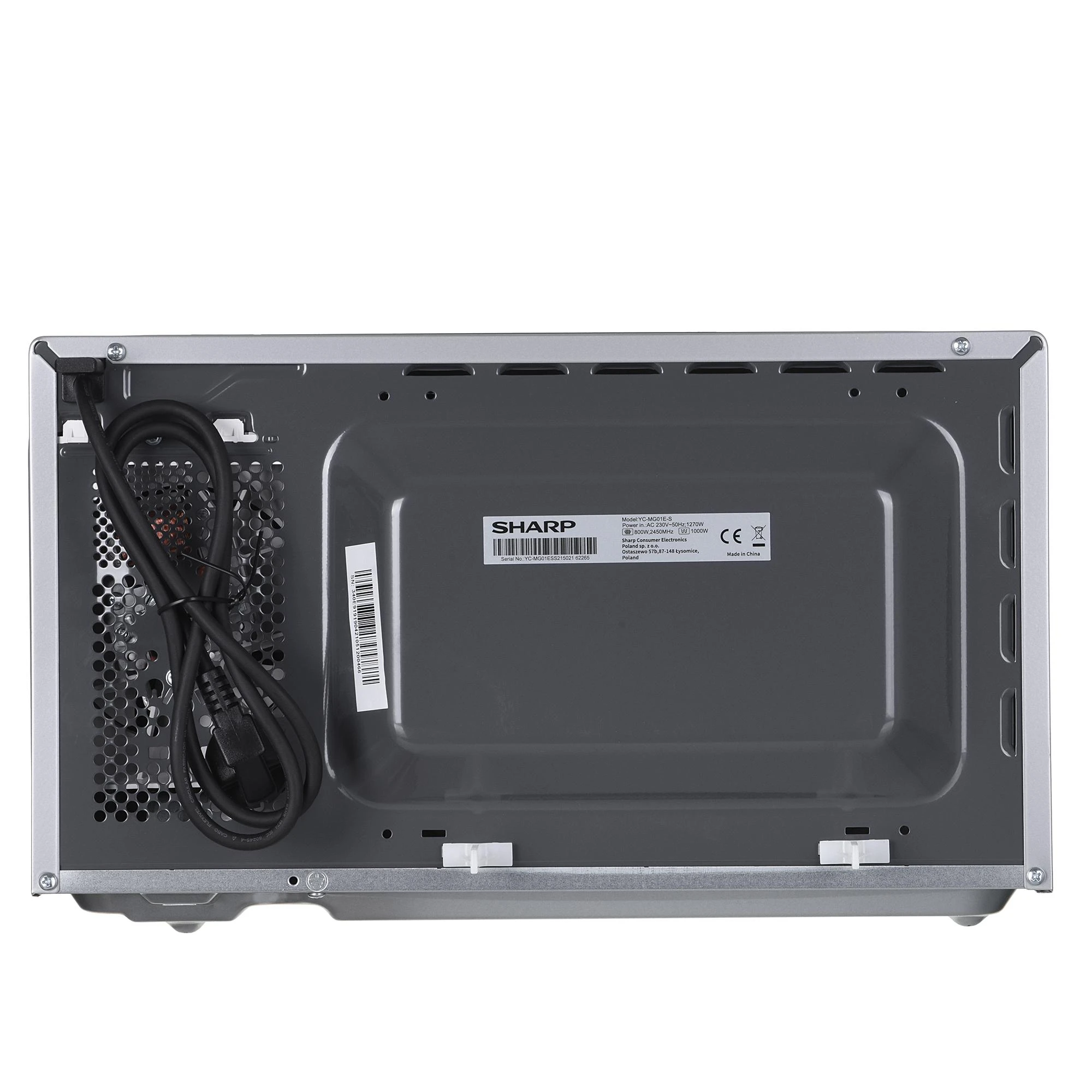 Mikrobangų orkaitė Sharp YC-MG01E-S 20L 800W GRIL