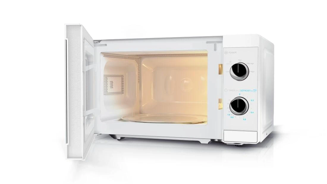 Sharp Aštrus | Mikrobangų krosnelė | YC-MS01E-C | Laisvai stovintis | 20 L | 800 W | Baltas