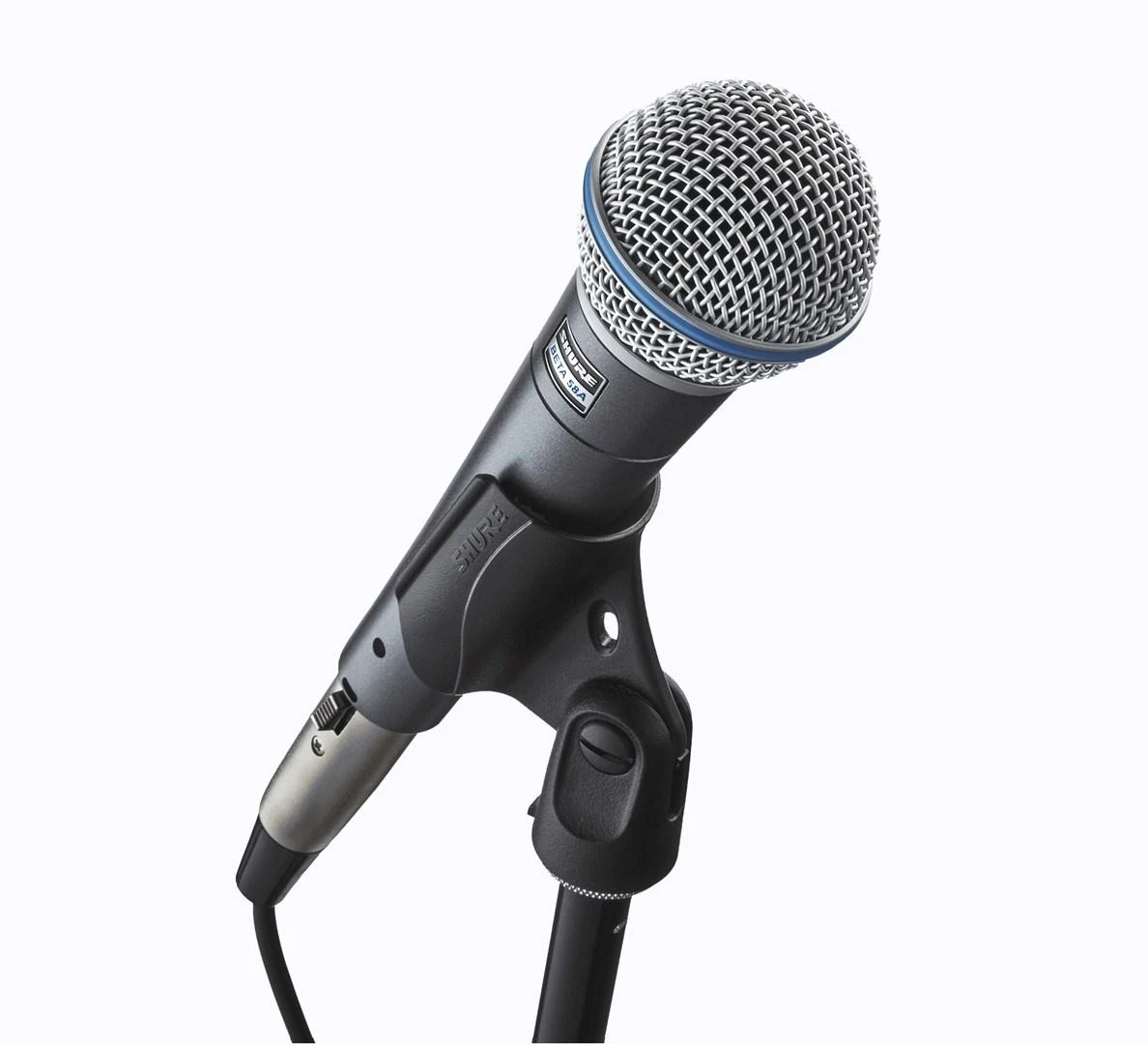 Shure | Vokalinis mikrofonas | BETA 58A | Tamsios pilkos