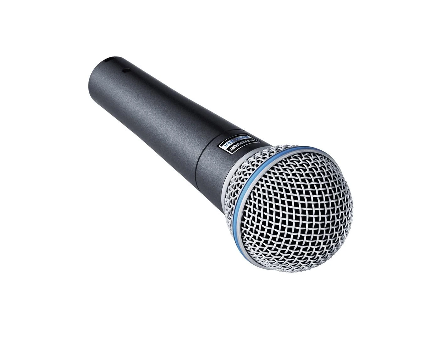 Shure | Vokalinis mikrofonas | BETA 58A | Tamsios pilkos