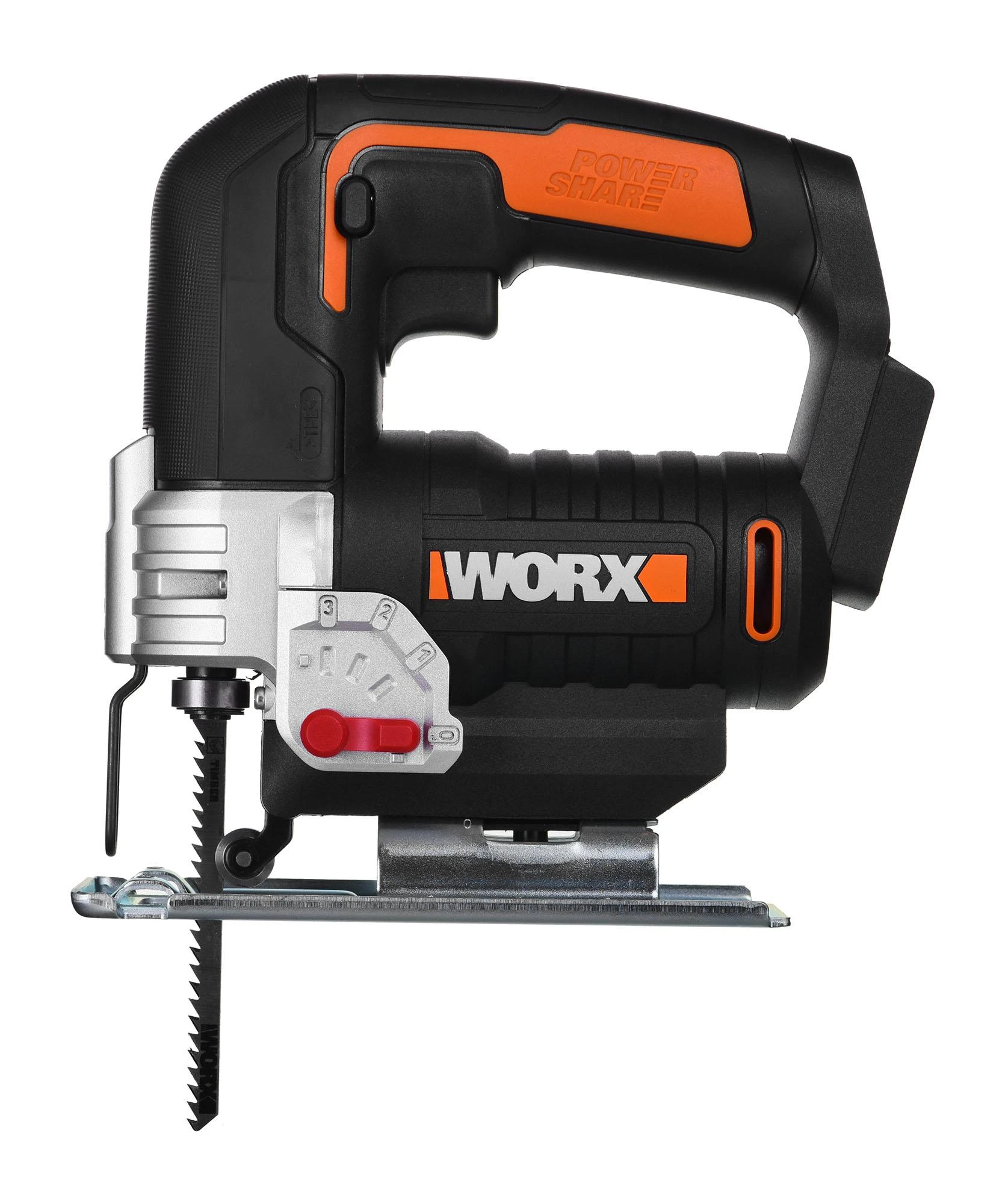 Siaurapjūklis WORX WX543.9 (be akum.)