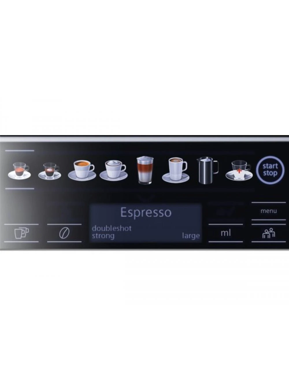 Kavos aparatas SIEMENS TE654319RW Slėgis 15 bar, Su pieno plakikliu, Automatinis, 1500 W, Juodas