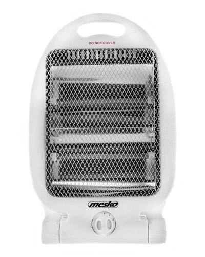 Mesko | Šildytuvas | MS 7710 | Halogeninis šildytuvas | 800 W | Galios lygių skaičius 2 | Baltas