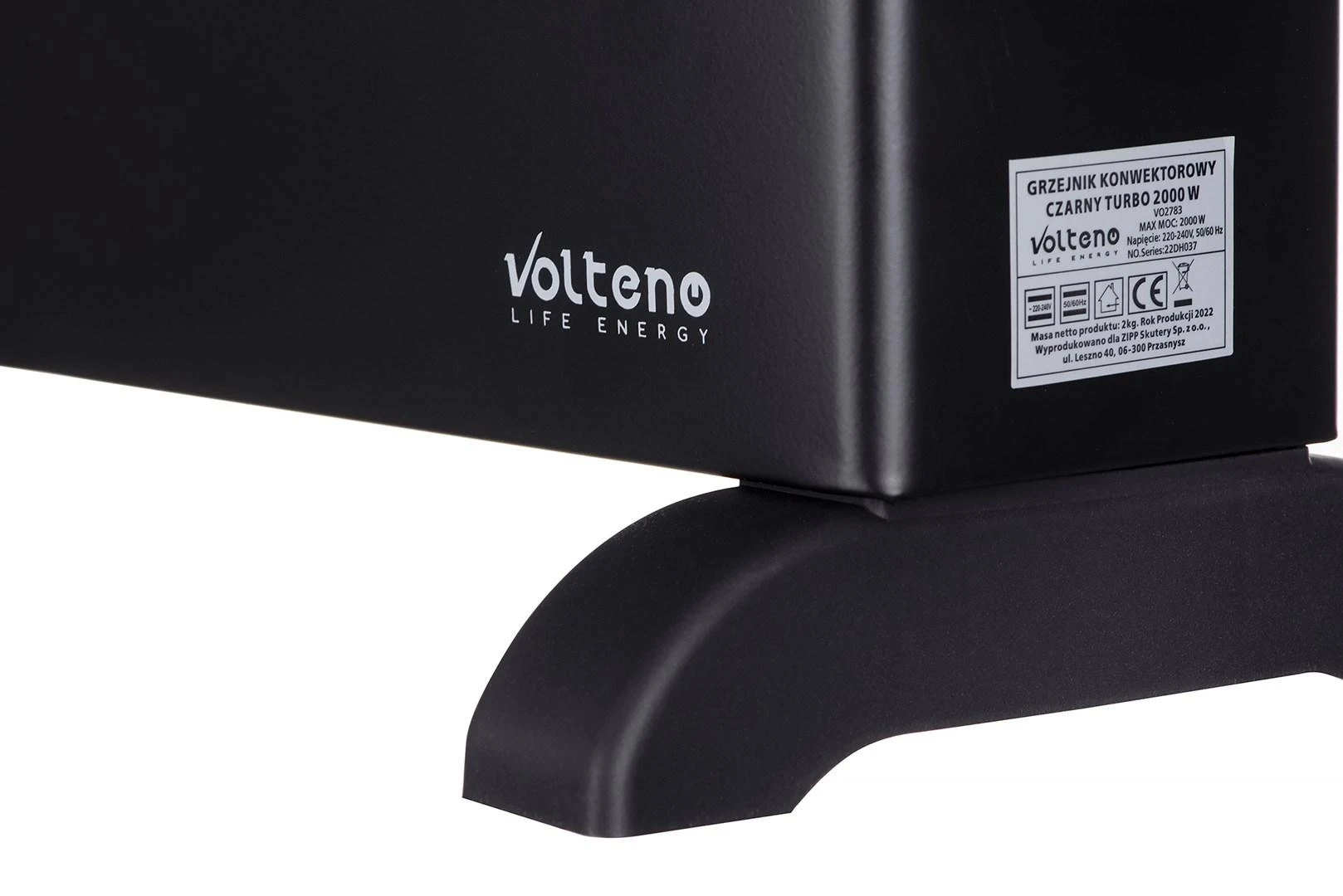 VOLTENO BAZINIS KONVEKTORIUS 2000W SU ORO TIEKIMO