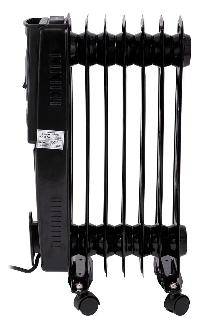 Volteno GRZEJNIK OLEJOWY 7-ŻEBEREK 1500W JUODA