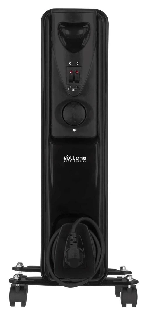Volteno GRZEJNIK OLEJOWY 9-ŻEBEREK 2000W JUODA
