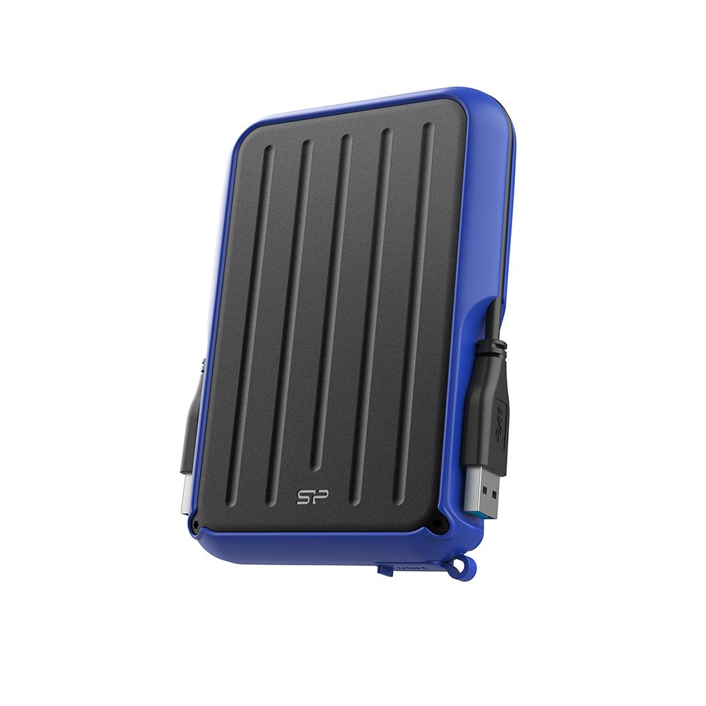 SILICON POWER COMPUTER & COMMUNICAT SILICON POWER Išorinis kietasis diskas HDD Armor A66 2.5" 5TB USB 3.2 IPX4 Mėlyna