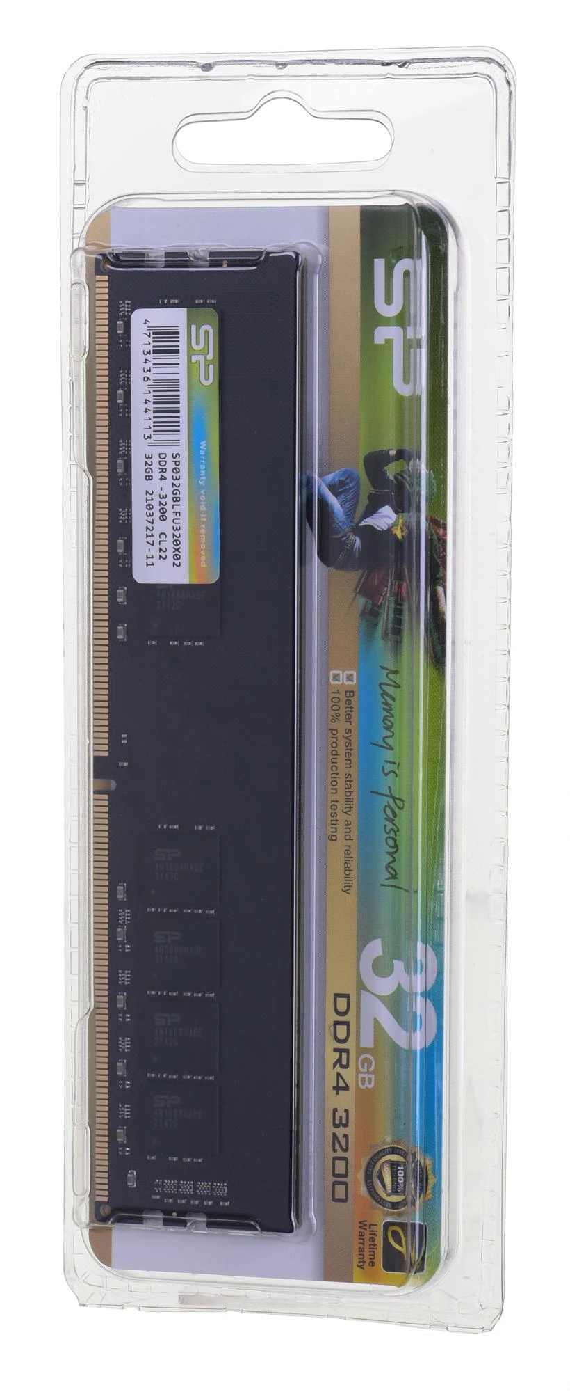 RAM SILICON POWER COMPUTER & COMMUNICAT SILICON POWER DDR4 32GB 3200MHz CL22 UDIMM