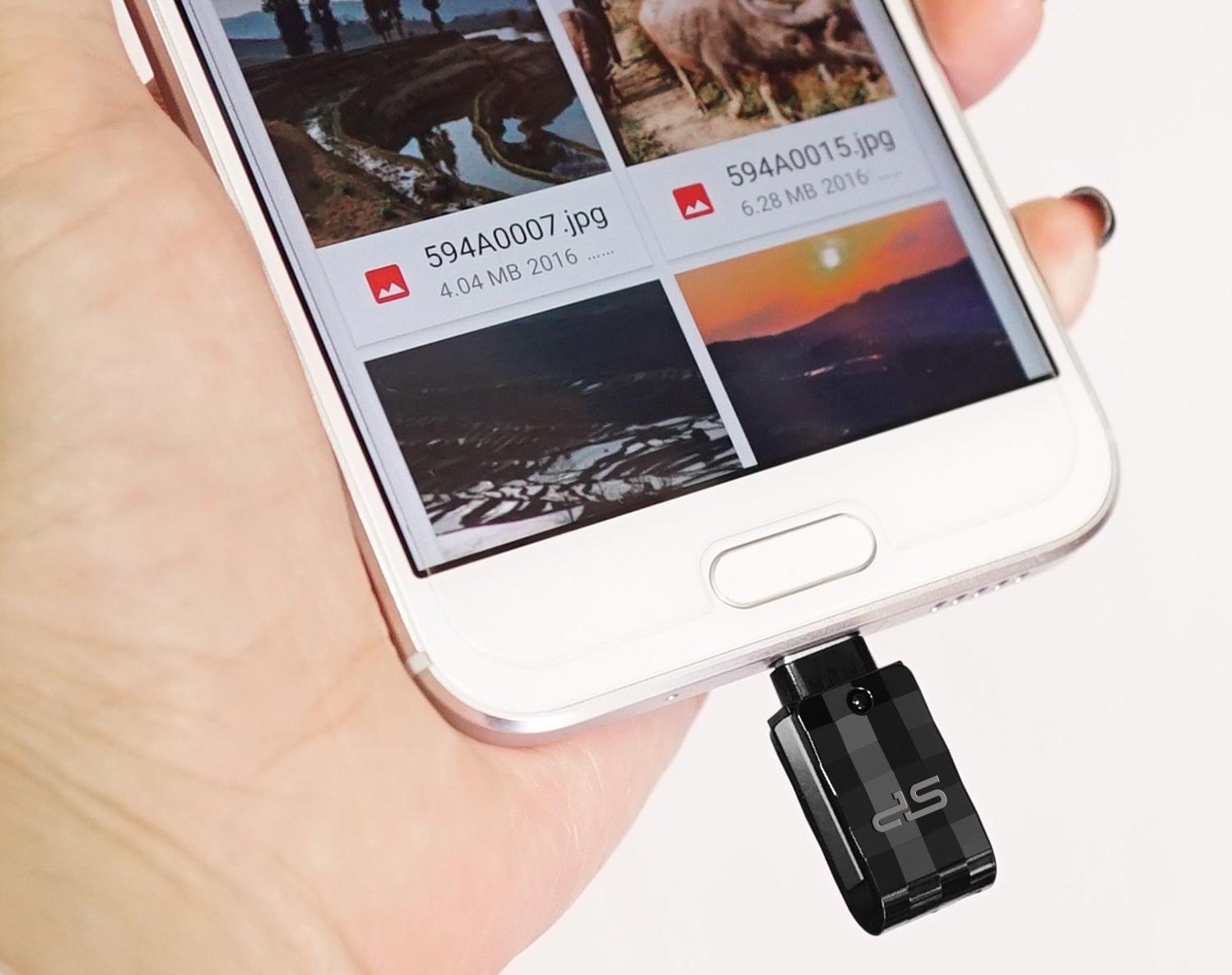 Pendrive Silicon Power Mobile C31, 64 GB (SP064GBUC3C31V1K)