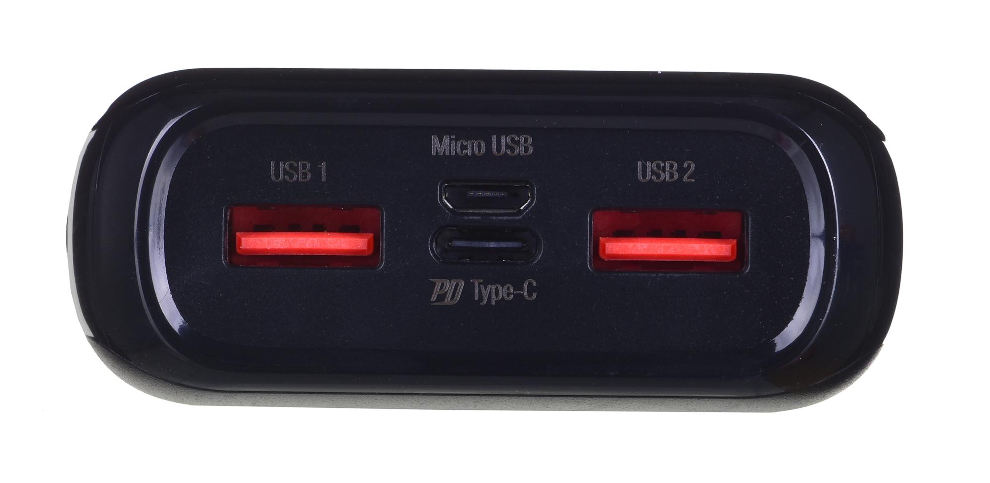 Silicon Power Silicio galia | Power Bank | QS28 | 20000 mAh | Juodas