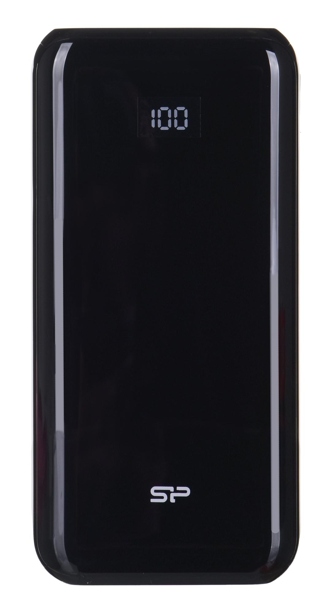 Silicon Power Silicio galia | Power Bank | QS28 | 20000 mAh | Juodas