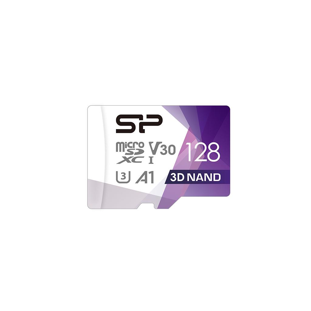 Atminties kortelė Silicon Power | Superior Pro | 128 GB | micro SDXC | Flash atminties klasė 10 | su adapteriu
