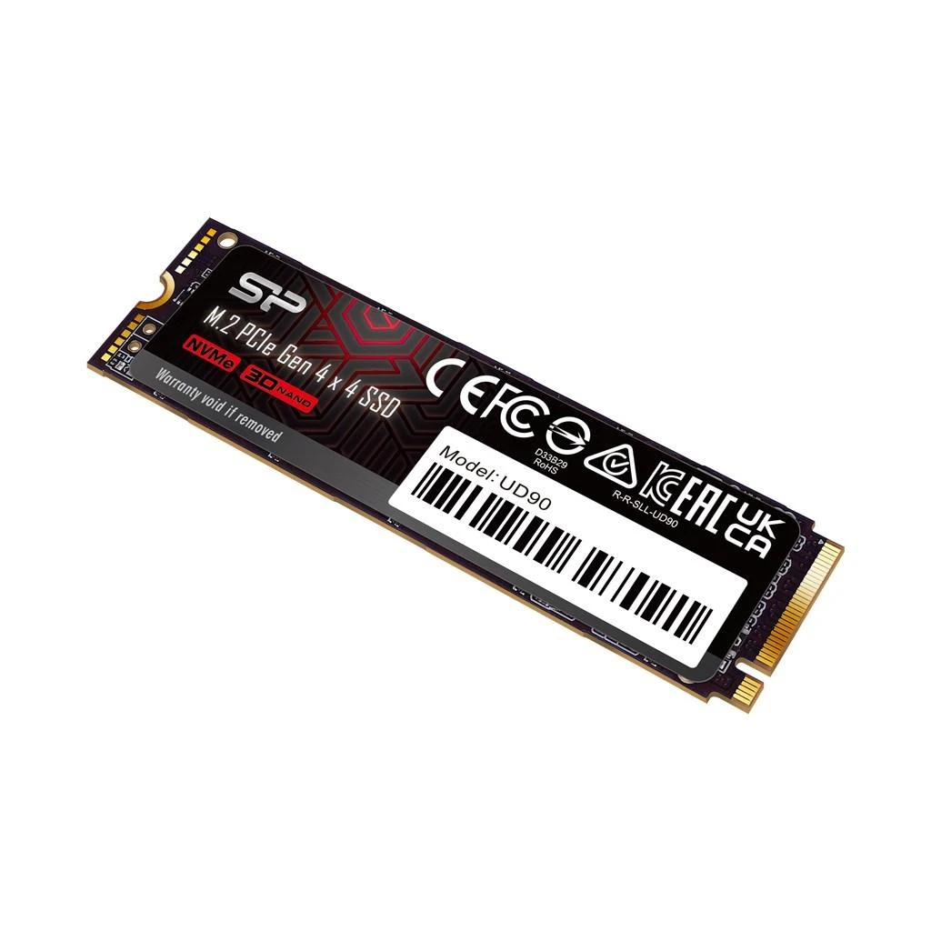 „Silicon Power UD90“ 2 TB M.2 PCI Express 4.0 NVMe 3D NAND kietasis diskas