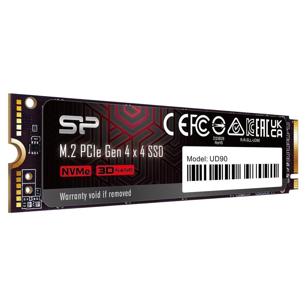„Silicon Power UD90“ 2 TB M.2 PCI Express 4.0 NVMe 3D NAND kietasis diskas